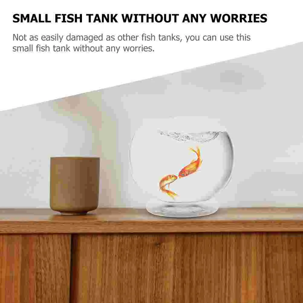 Containers Fish Tank Bowl for Goldfish Candy Clear Plastic Jar Rennet to Make Fresh Cheese