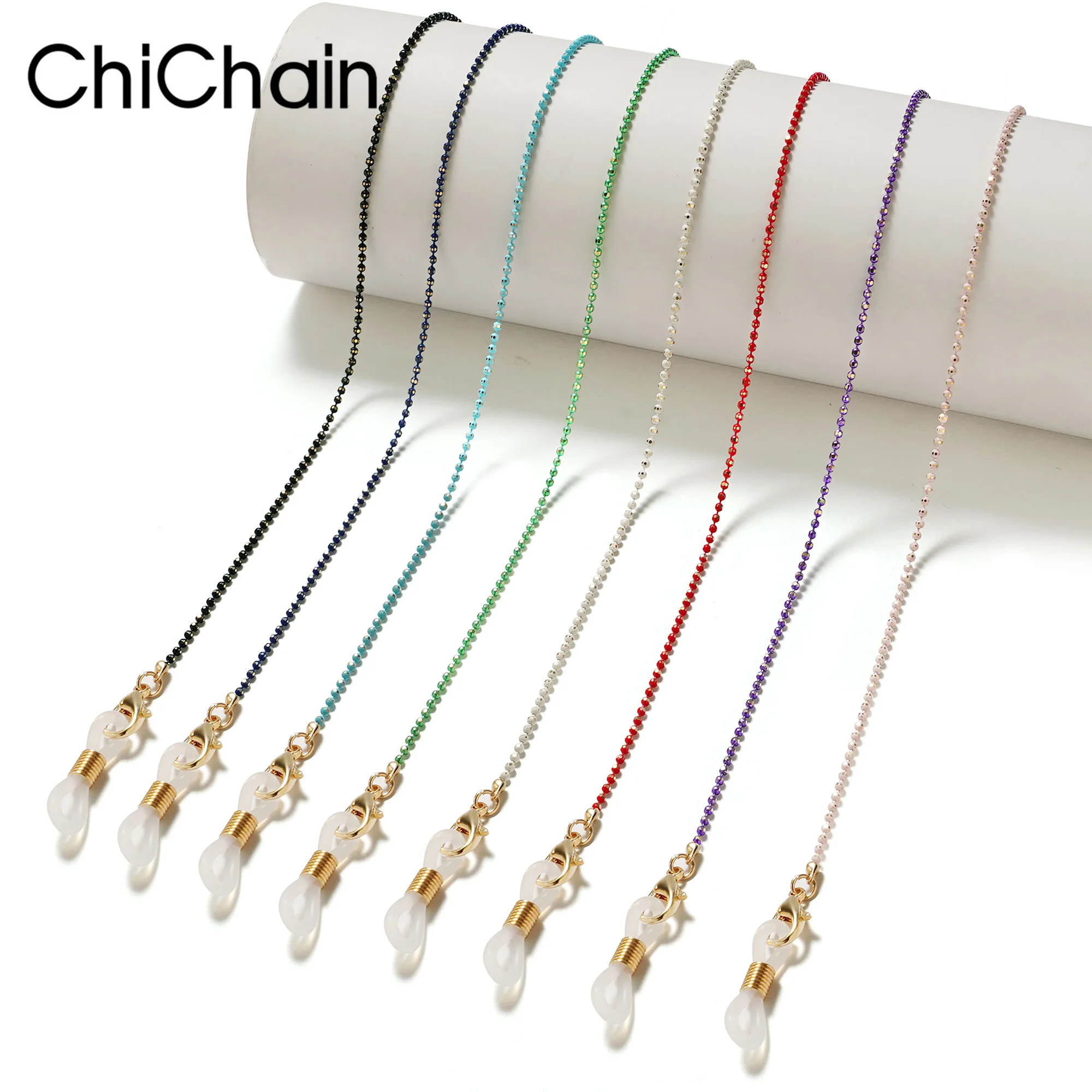 

Sunglasses Masking Chains For Women Crystal Eyeglasses Chains Lanyard Glass 2022 New Fashion Jewelry Wholesale