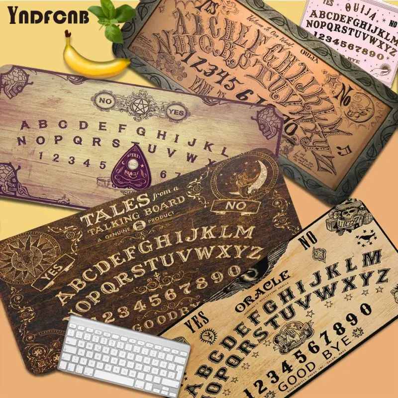 

YNDFCNB Ouija Board Cool Large Gaming Mousepad L XL XXL Gamer Mouse Pad Size For CSGO Game Player Desktop PC Computer Laptop