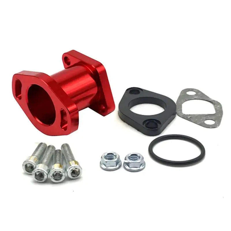 Professional Motorcycle Carburetor Intake Adaptor Modification Interface Pipe For GX200 6.5Hp CT200U KT196CC Kart Intake VM22