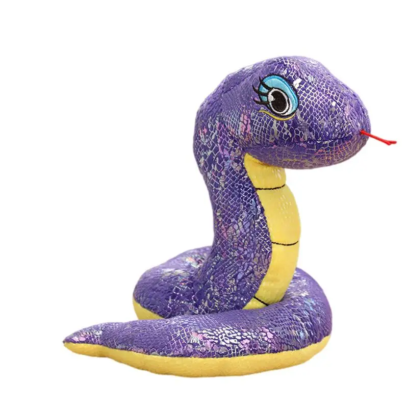 Snake Plush Plush Snakes With Color Changing Sequins Snake Stuffed Animal For Kids Child Christmas Party Birthday Party