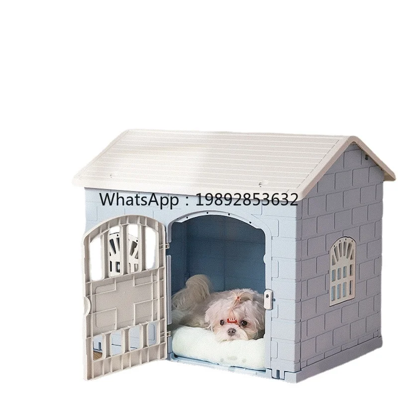 ZZ Wyj Golden Retriever Outdoor Waterproof and Rainproof Dog Shed Four Seasons Universal Dog House Outdoor