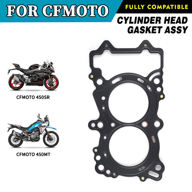 

For CFMOTO 450MT Cylinder Gasket CF Moto 450 MT 450SR Motorcycle Accessories Cylinder Head Gasket Original Parts