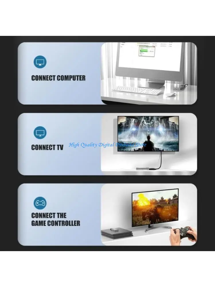 

U2JE USB3.0 A+C to Drive 2.5in Drive Cable, Enhances HDD Performances