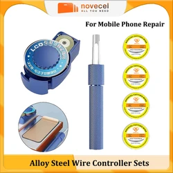 Novecel Alloy Steel Gold Molybdenum Cutting Diamond Wire Controller Rod Handle for Mobile Phone LCD Screen Separation Repair