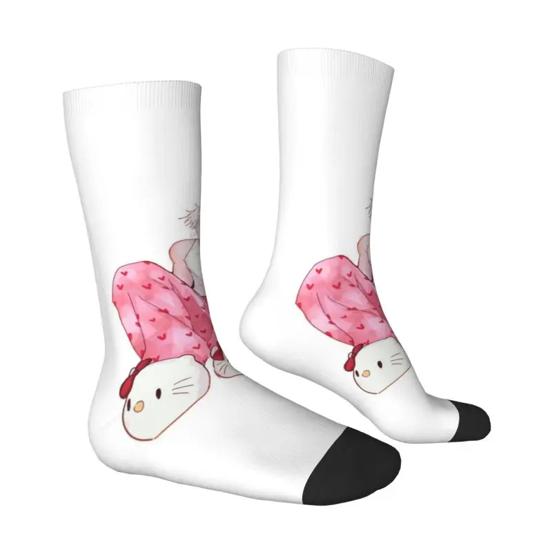 مخصص لطيف S-Satorues G-Gojoes الجوارب النساء الرجال الدافئة 3D الطباعة الرياضة كرة السلة الجوارب