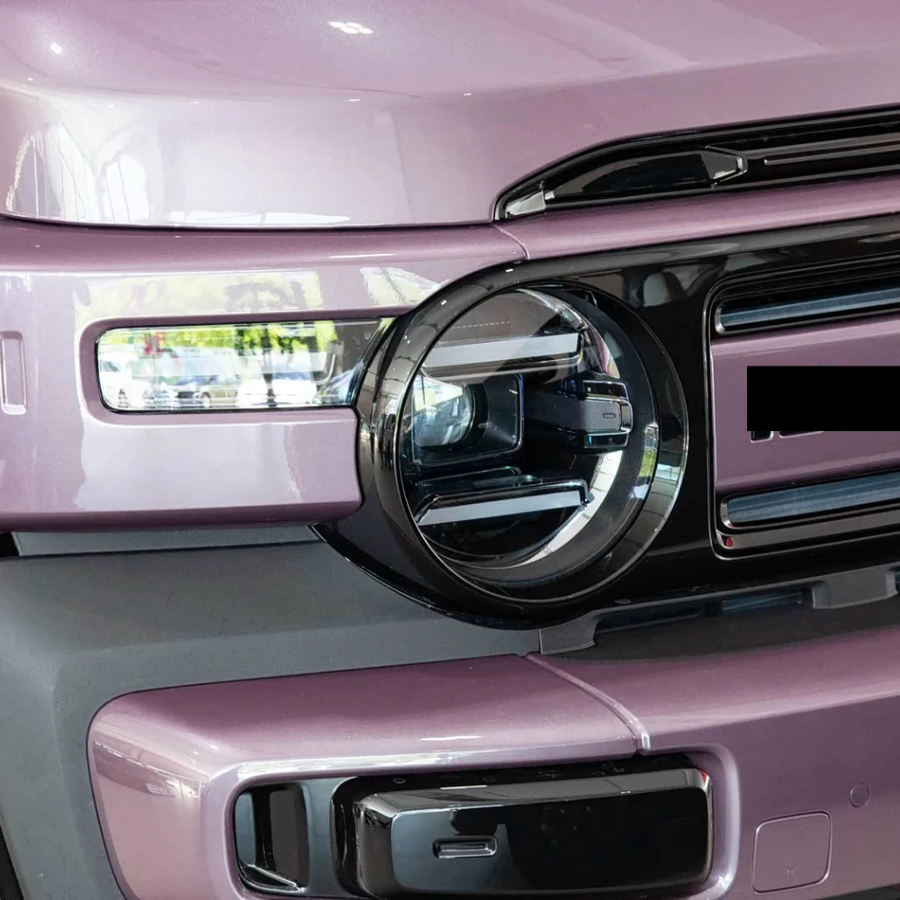 

For Chery Icaur V23 2025-2026 Car Front Headlight Lens Cover Auto Headlamps Lampcover Transparent Lampshades Lamp Shell