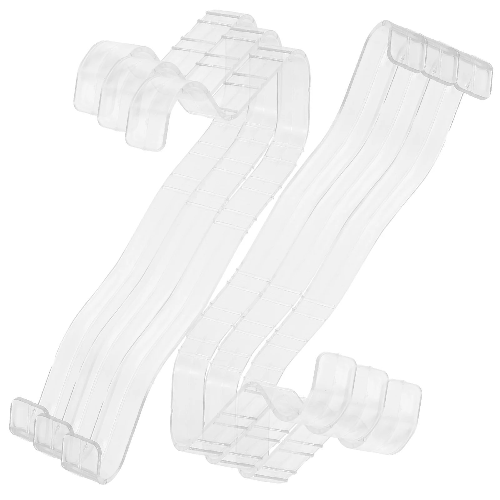 

6pcs Stretcher Racks High Boots Display Inserts Plastic Sandal Shaper Forms Lightweight Rack Small Stand Shoe Store Display