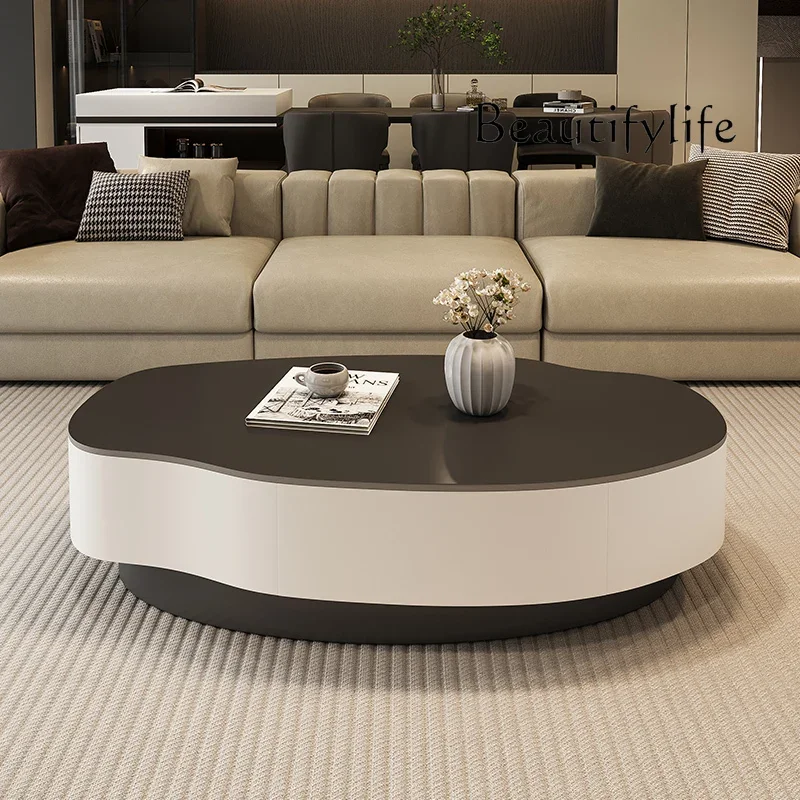 A Luxury Bedroom Coffee Table Black Modern Nordic Minimalist Coffee Table Unique Vintage Mesas De Centro Para Sala Furniture