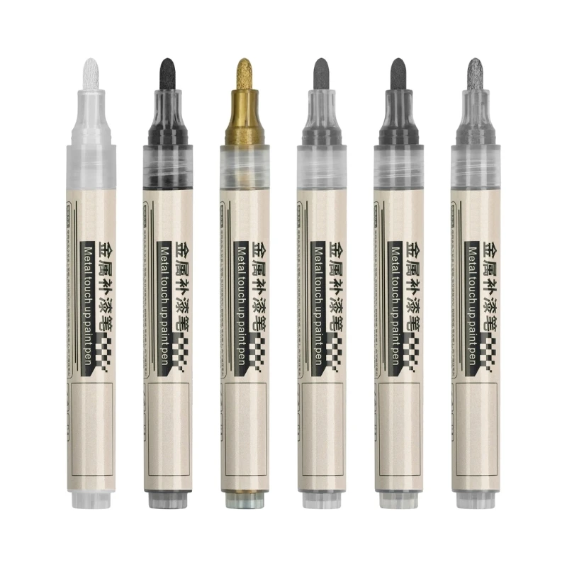 Car Touch Up Paint Pen Universal Motorcycle Bicycle Tire Graffiti Paint Marker Letter Repair Multipurpose Car Scratch Repir Tool