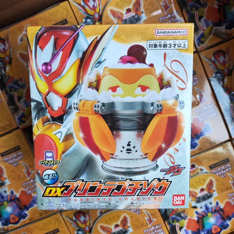 متوفر في المخزون بانداي الأصلي DX كامين رايدر GAVV Vram Puddinte Gochizo وكأس على شكل Gochizo أنيمي نموذج لجسم لعبة هدية قابلة للجمع #2