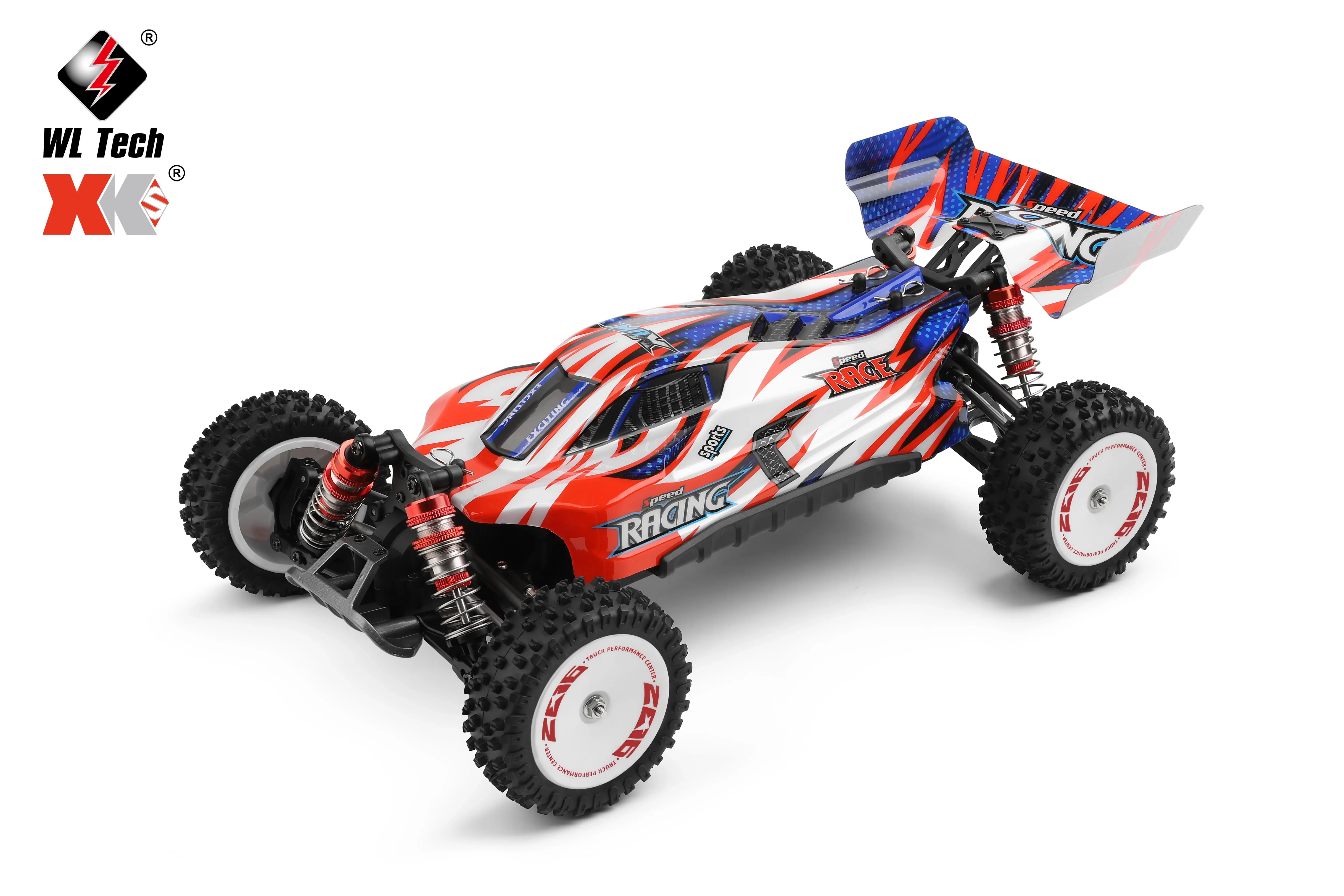 WLtoys 124008 RC Car Brushless 1/12 60KM/H High Speed 3S 4WD Off-Road Racing Radio Control Toys Drift Truck For Kids Toys