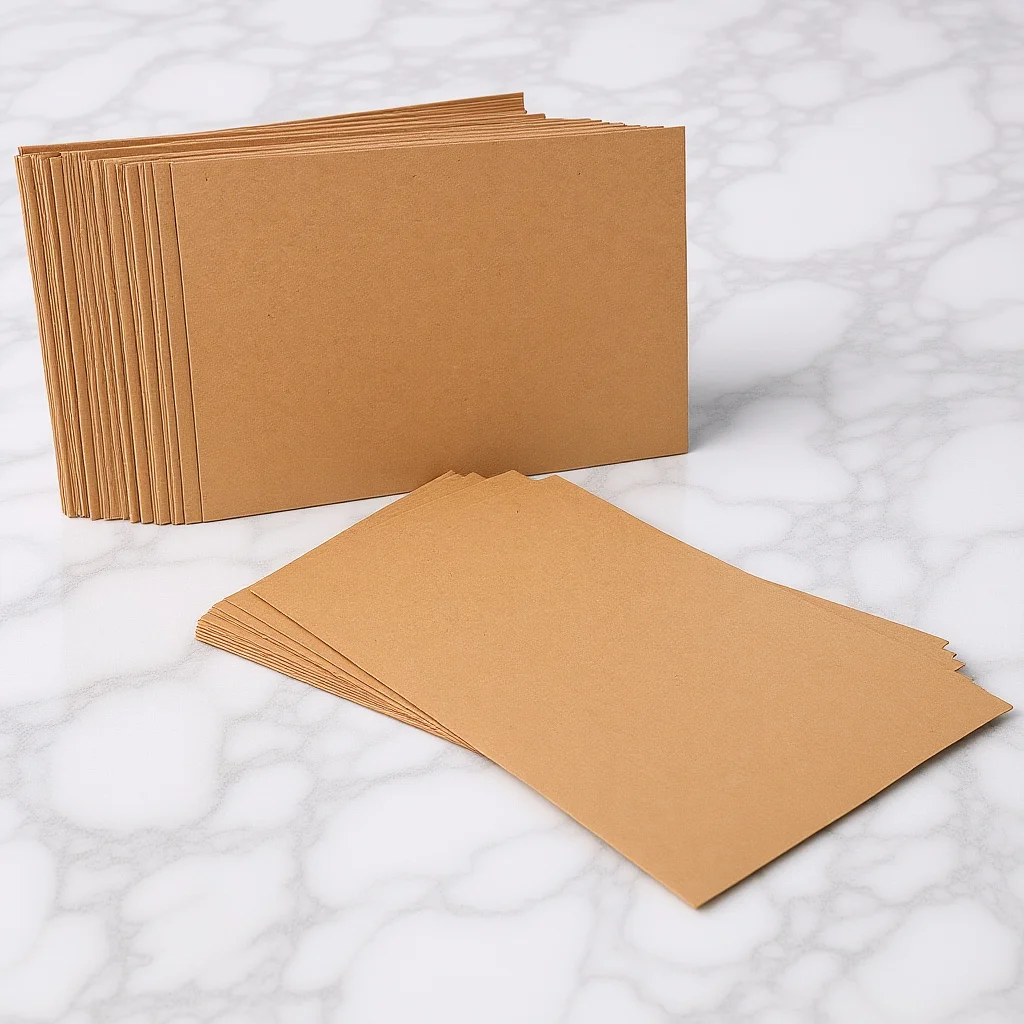 

50pcs Self Adhesive Envelopes A4 Brown Kraft Printable Wedding Invitation Cards Greeting Mail Photo Storage Envelopes For