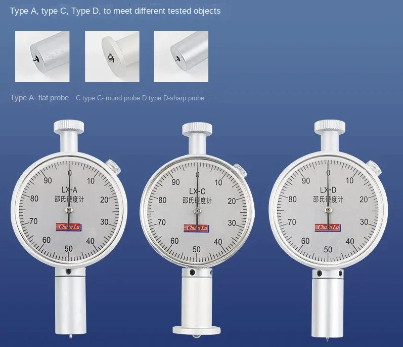 Chuanlu Shore Hardness Tester Rubber Hardness Tester A-type D-type O-type Portable Hardness Testing