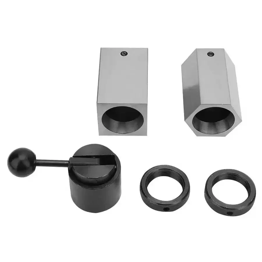 

cross-border Block Set Hex Square Rings&Collet Closer Holder For Milling Machines Lathes Hex Collet Block Extension Rod