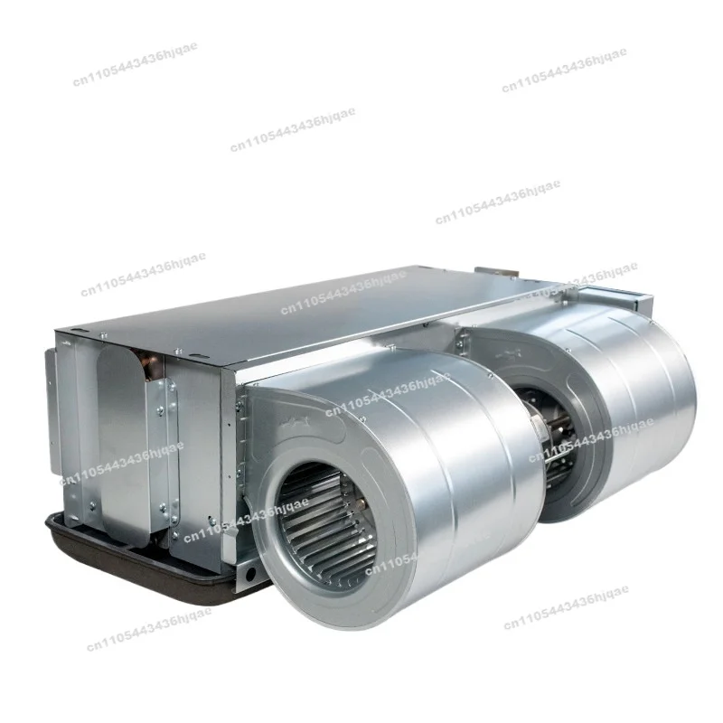 Fan Coil Horizontal Concealed Water Air Central Air Conditioner Terminal Hotel Hotel Household Air Can Be Used for Both Cooling