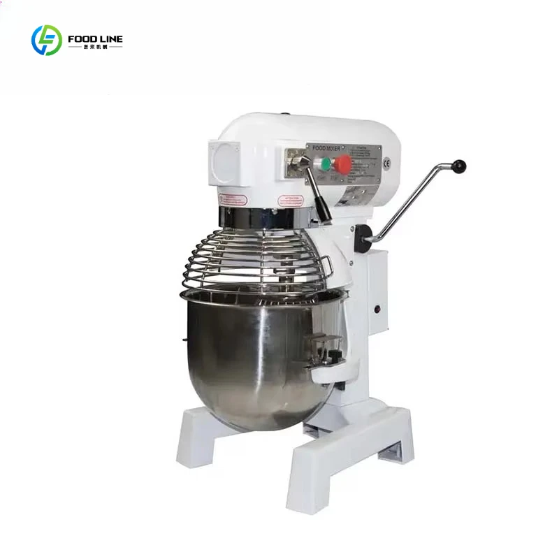 Fully Automatic Stainless Steel Flour Mixer Dough Kneading Machine Two-Speed Adjustable Bakery FL Customized