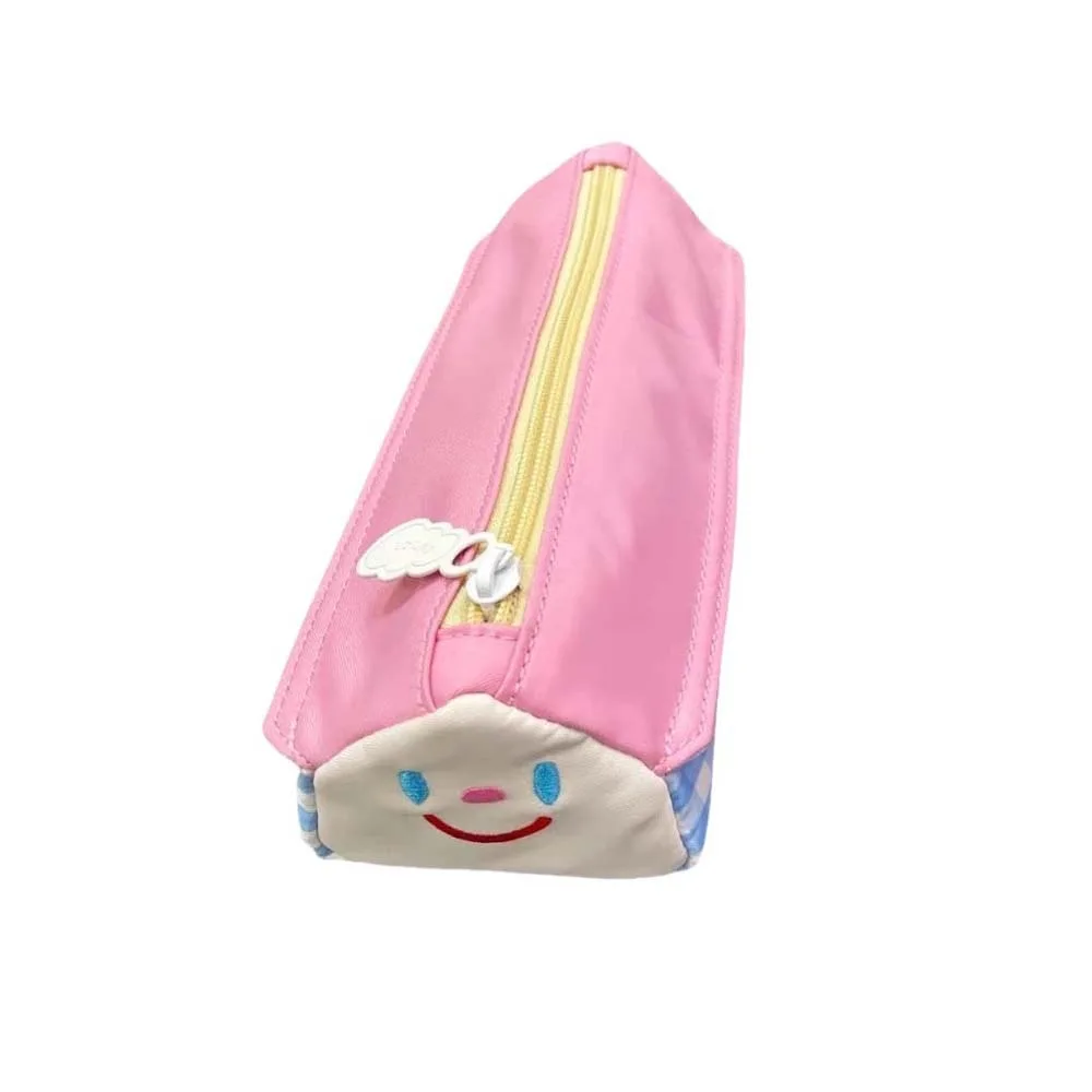 

Desktop Storage Lovely House Stationery Bag Large Capacity Aesthetic Korean Style Pencil Case Pink/Blue Ins Style Pencil Pouch