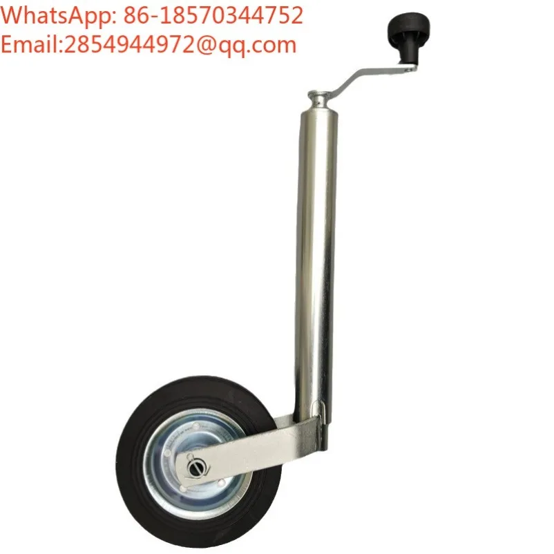 European 48 Pipe Diameter Trailer Jack Guide Wheel Support, Trailer Bracket, Trailer Accessories