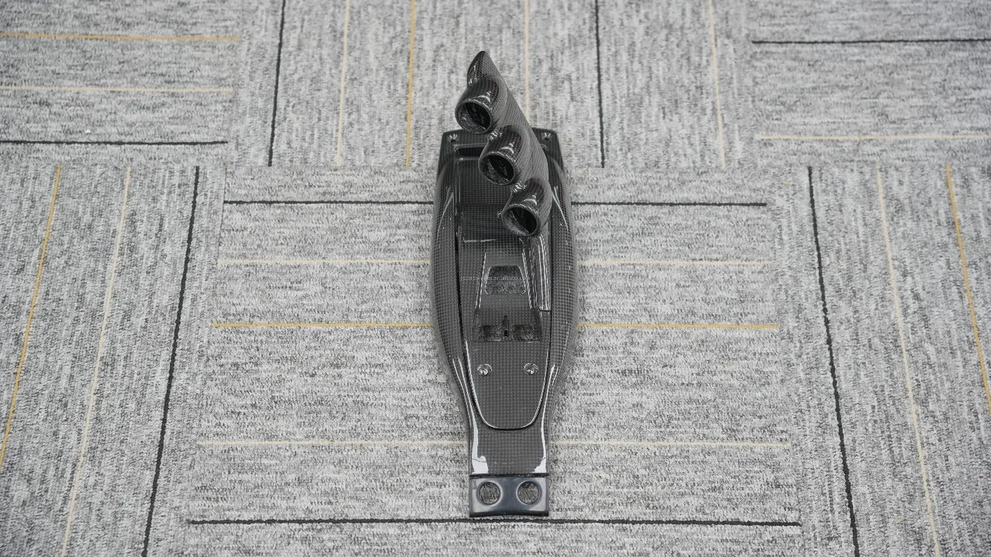 458 Speciale Italia Spyder Coupe Interior Carbon Parts Dry Carbon Fiber Gear Button +Center Tunnel Console in Best Price