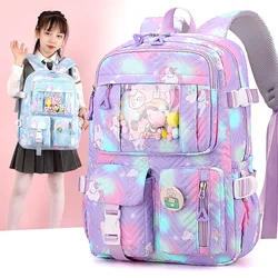 Mochila à prova de respingos, Anti Theft Travel Back Pack, Grande Capacidade, Livrarias Leves para Adolescentes Meninas e Adolescentes Estudantes