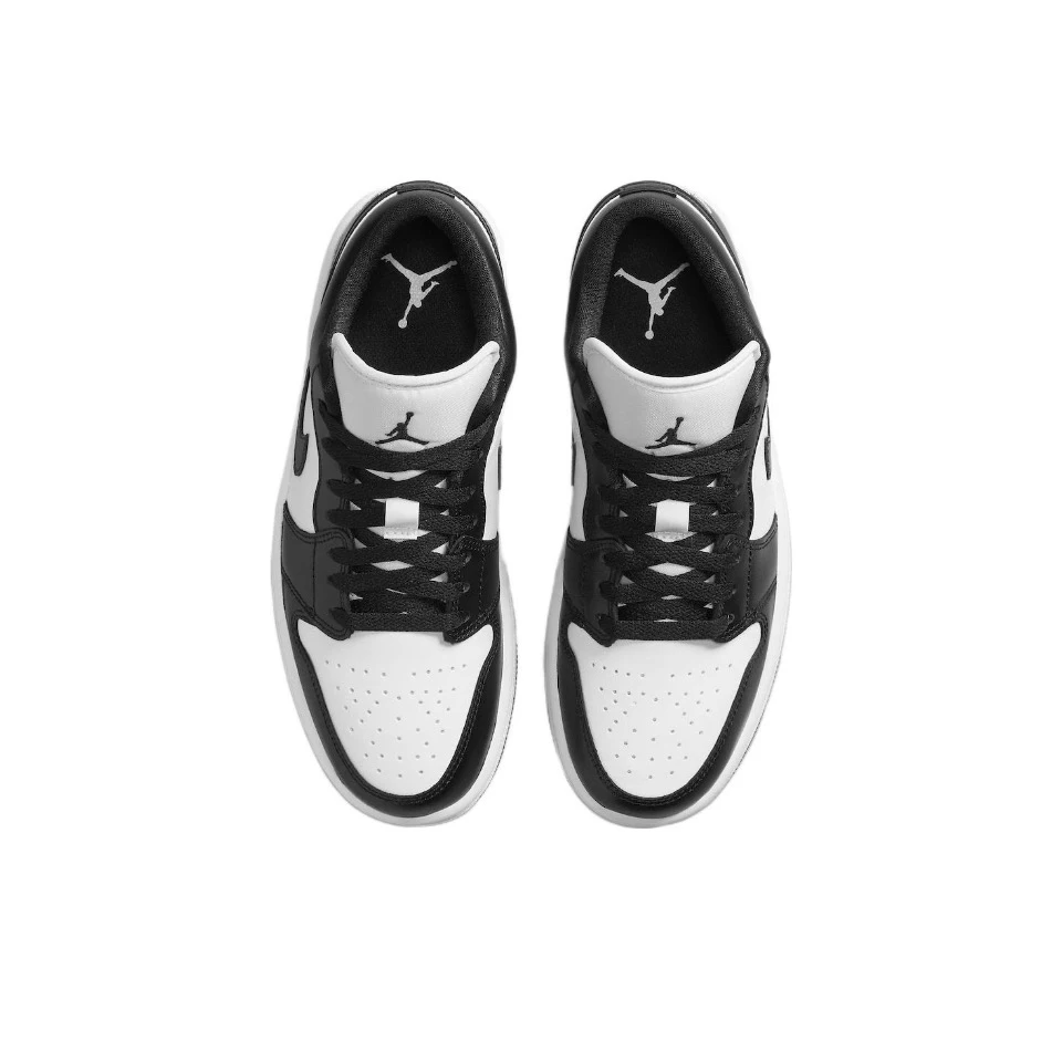 Air Jordan-Zapatillas de baloncesto para hombre y mujer, zapatos clásicos Retro, Color blanco y negro, originales, 1 Low \