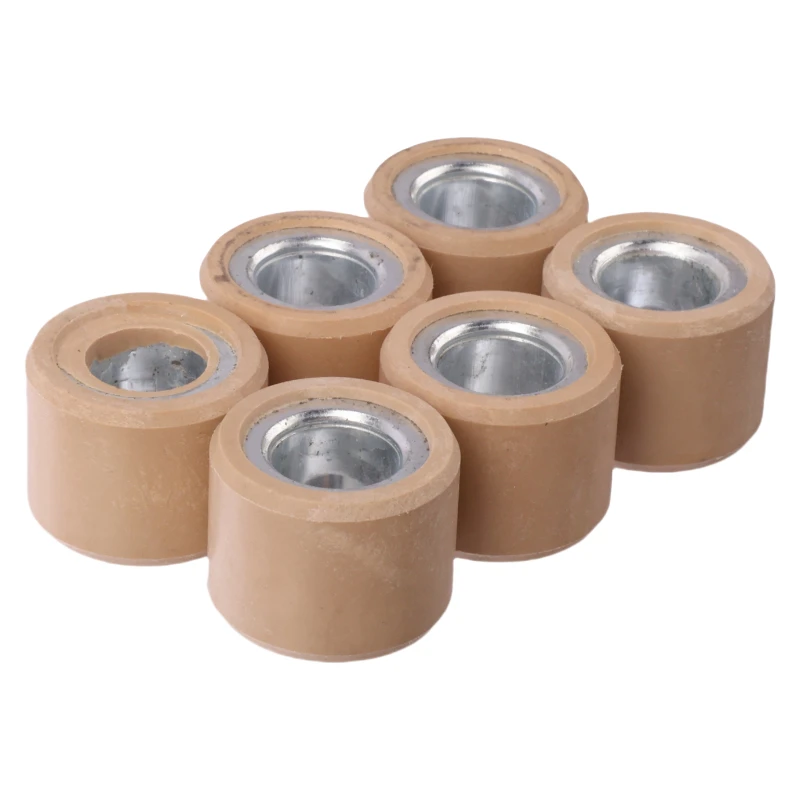 FOR CF250 CN250 Scooter Variator Rollers 6Pcs 23.5x18mm Front Clutch Drive Pulley Weights view 4