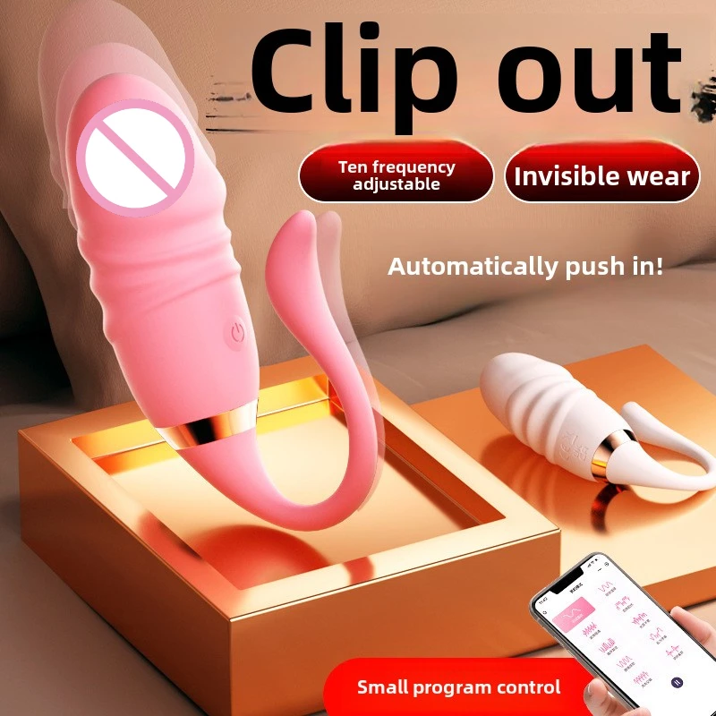 Wireless Wearable Vibrating Egg-App-Controlled Clitoral Stimulator Portable Pleasure Toy On-the-Go Use Discreet Adjustable Size