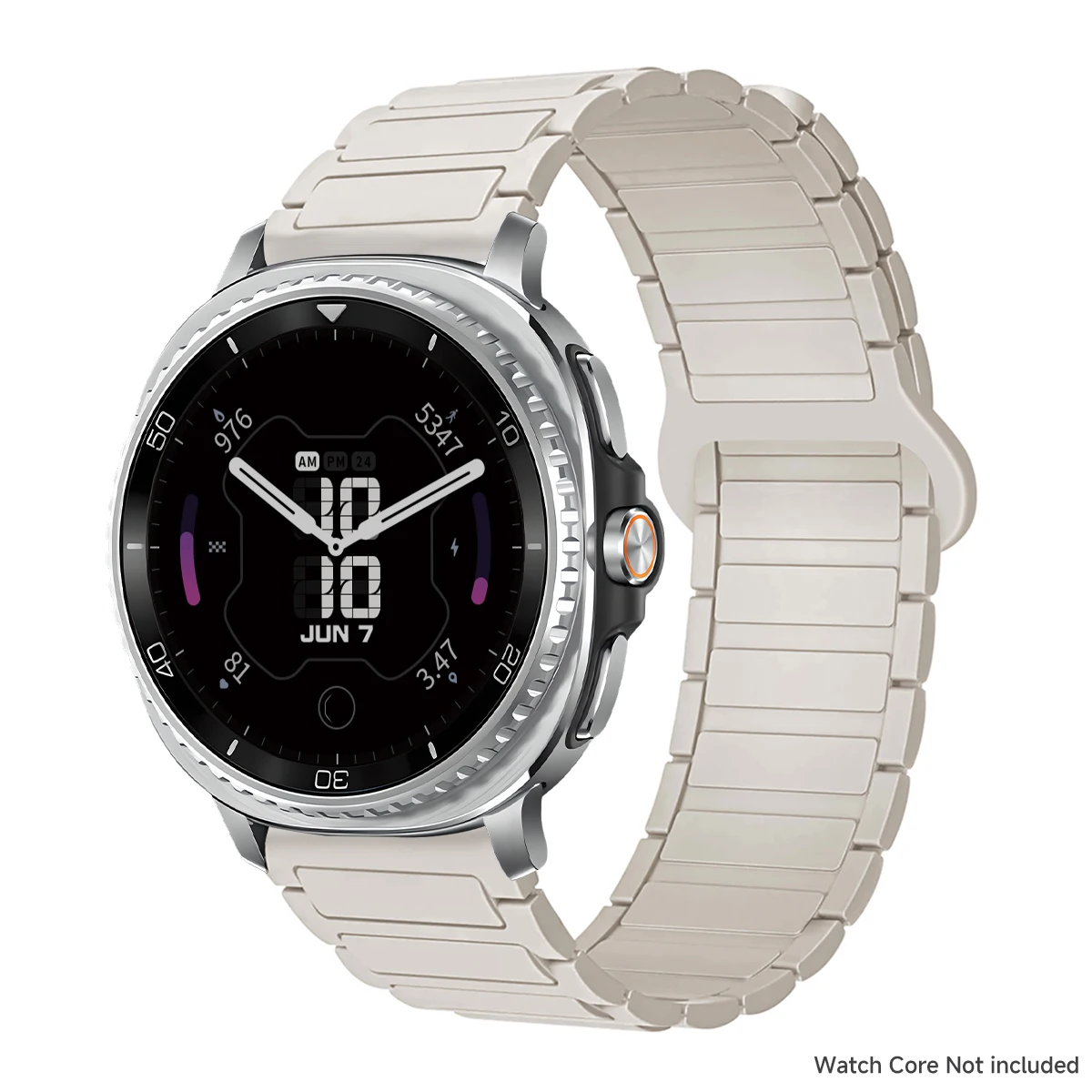 Magnetisches Armband für Samsung Galaxy Watch 8 9/8Classic 40 44mm 46mm Silikonband für Galaxy Ultra 2026 Ultra 47mm Uhrenarmband – Detail 6