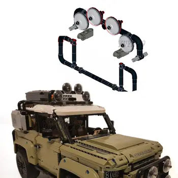 MOC - 可調式拖車鉤燈牛欄式拖車鉤適用於路虎衛士 42110 升級拖車積木模型 DIY 積木玩具 G 10 最佳銷售 樂高 42110 - №8