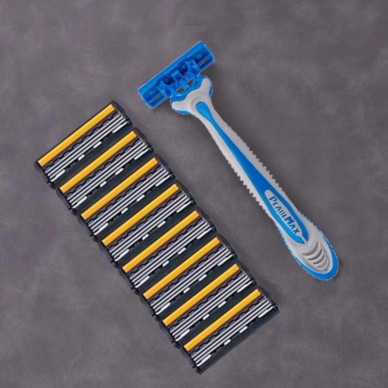 มีดโกนหนวดผู้ชายสุดหรู ดีไซน์คลาสสิก ใบมีดคม ด้ามจับกันลื่น ปลอดภัย ไม่เจ็บ ประหยัด และใช้งานได้จริง ไอเทมที่ผู้ชายต้องมี