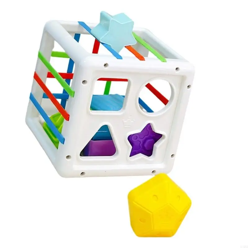 Sorti ordinamento del giocattolo arcobaleno Colore cognitivo Attività sviluppo cognitivo giocattolo per il bambino L8RB