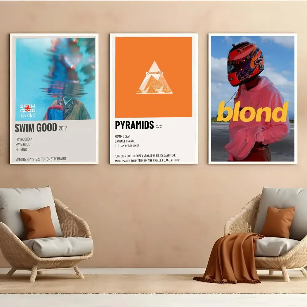 Frank O-Ocean Secure Hold Student Room Display Polished Creative Contemporary Interior Accent Poster