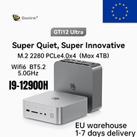 Beelink GTi12 Ultra Mini Pc Intel I9-12900H 32GB DDR5 RAM 1TB SSD Wifi6 BT5.2 Voice Interaction Laptop Gamer Desktops Computer
