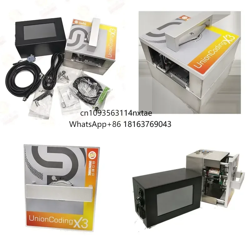 2026 Hot! UNIONCODING-X3 Thermal Transfer Overprinter 32mm Print Head TTO Coding Machine for Real-Time Expiry Date Printing