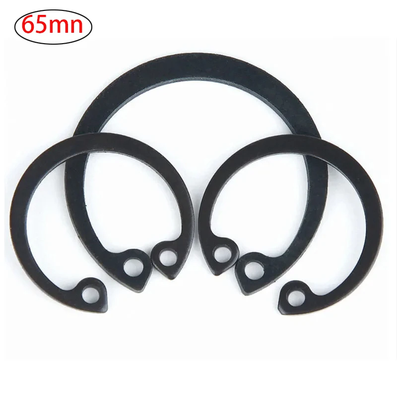 Manganese Steel GB894A Type Shaft Snap Ring Retaining Rng Hoist Bearing C-Shaped￠5 ￠6 ￠7 ￠8 ￠9