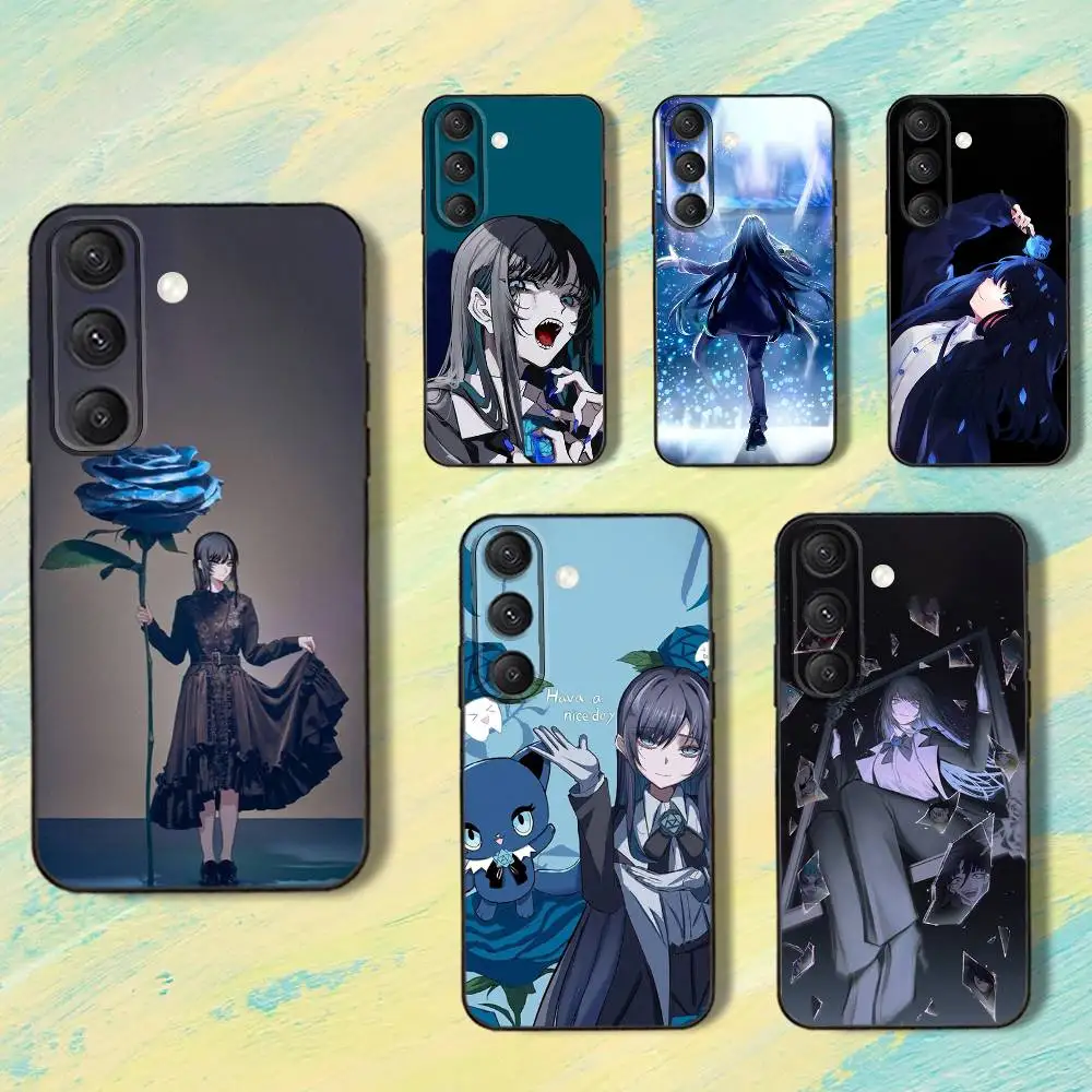 

A-Ado KyogenS X-X Uta album Phone Case For Samsung S25,S24,S10,S22,S21,S20,S23,Ultra,Plus,Lite,FE,Soft Silicone Black Cover