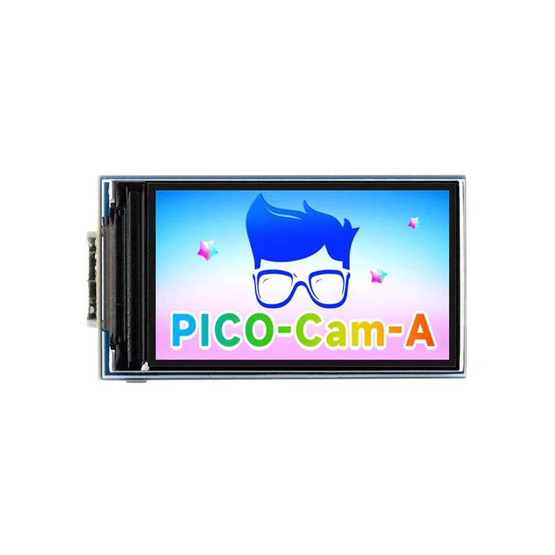 RP2040 Microcontroller Camera Development Board, Onboard HM01B0 Grayscale Camera And 1.14inch IPS LCD Display