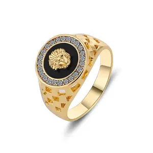 Creative Medusa Ring for Men Inlaid with Zircon Fashion Domineering Rings Female Punk Style Jewelry Gifts Wholesale AliExpress