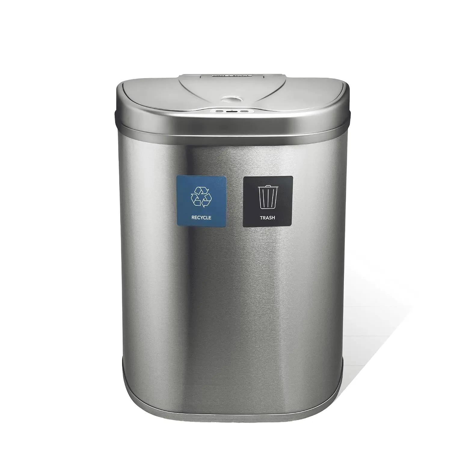 18.5 Gallons Automatic Touchless Kitchen Trash Can, Motion Sensor Trash Can for Kitchen, Office 70 Liter Stainless Steel Recycli