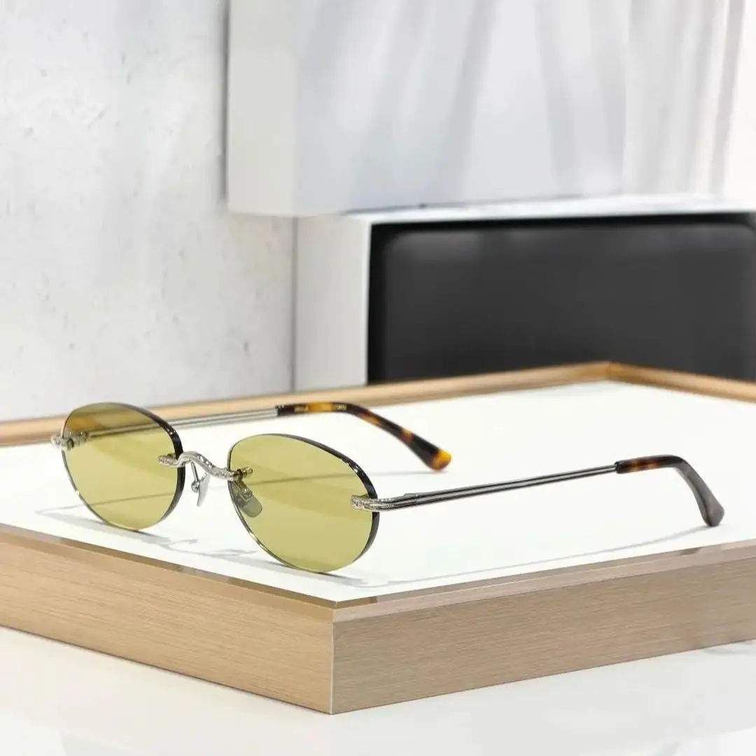 Small Round Photochromic Transit Sunglasses Uv400 High Quality Men and Women Designer Alloy Gold Silver Eyeglasses