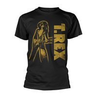 T REX GUITAR BLACK Shirt Small