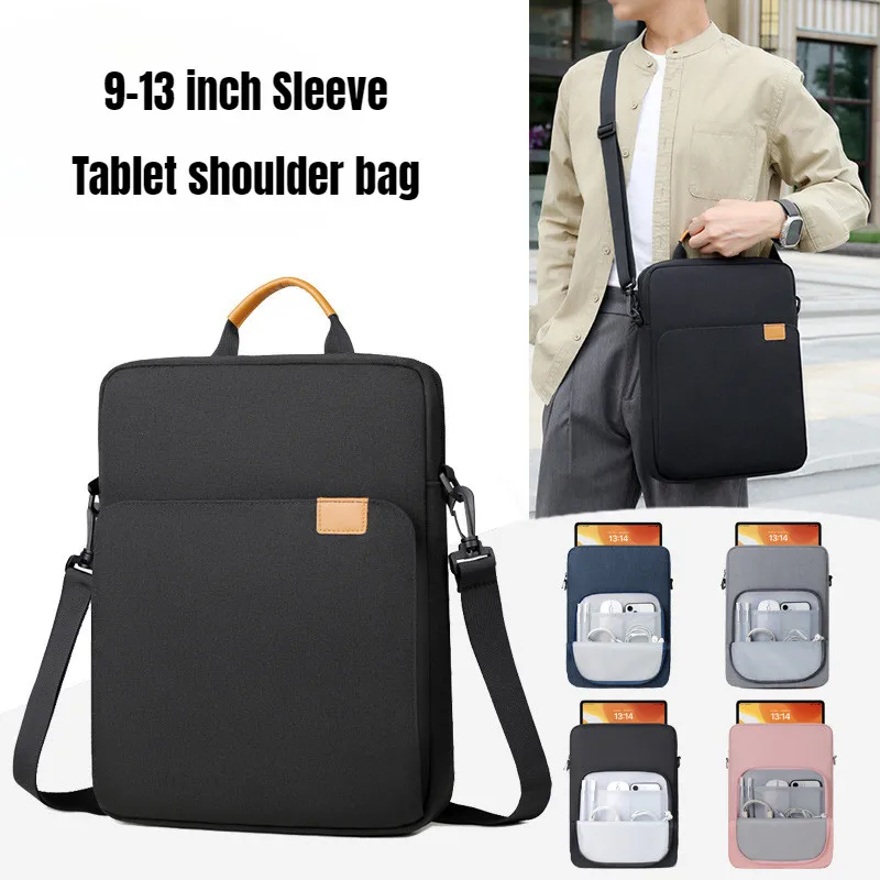 

9-13 Inch Tablet Shoulder Bag For Xaiomi Pad 7 7PRO 6 5 6S Pro 12.4 Redmi Pad Pro 12.1 Poco Portable Tablet Case with Strap