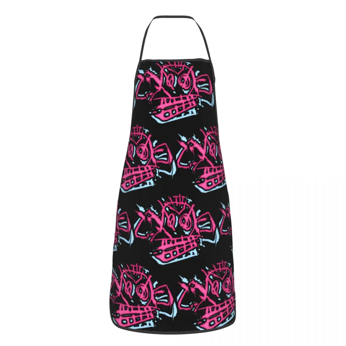 Jinx Monkey Arcane Aprons Unisex Printed Garden Bibs League Battle Game Legends Polyester Cuisine Household Cleaning Pinafore