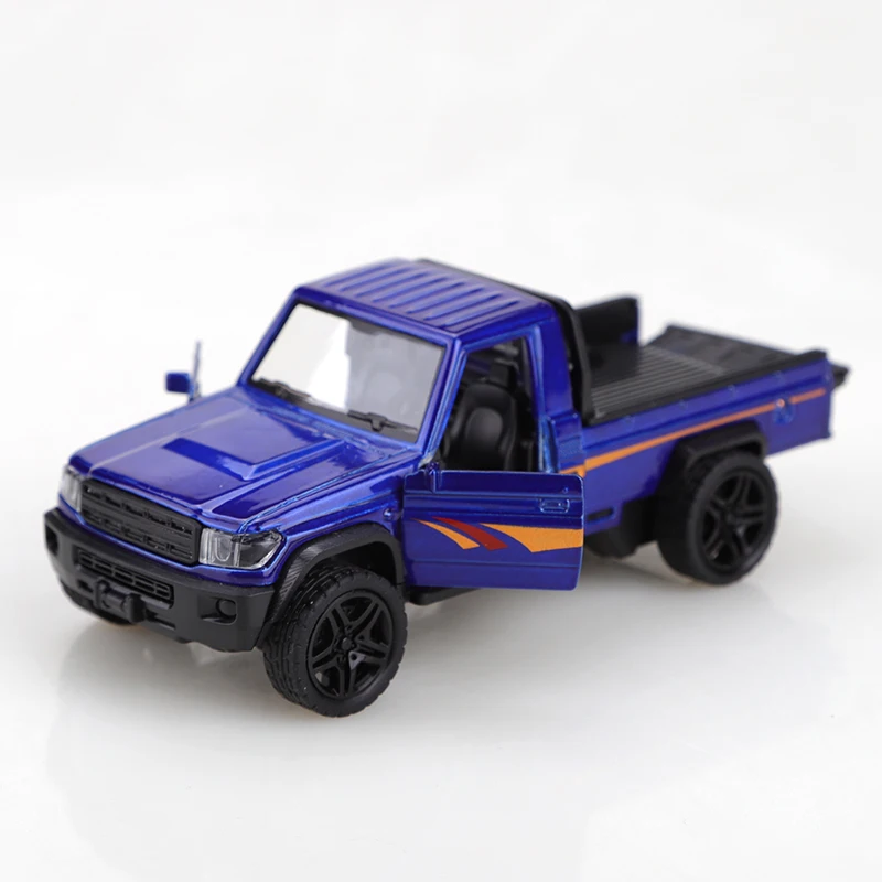 (Bagged) 1/36 Middle East Version LC79 Off-Road Pickup Truck, Die-Cast Metal, Boy's Toy, Exquisite Collectible Gift.