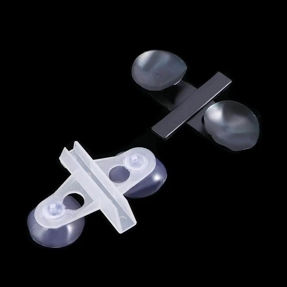 

Black Divider Sheet Aquarium Suction Cup Glass Clamp Partition Fish Tank Isolation Clip