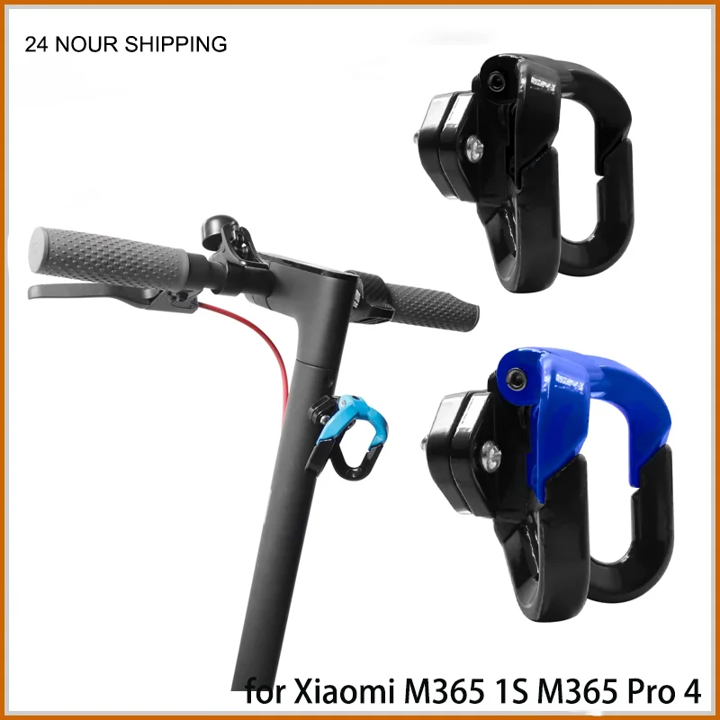 Electric Scooter  Double Hook for Xiaomi M365 1S M365 Pro 4 Hooks Hang Bag Claw Hanger Aluminum Alloy Metal Hook Accessories