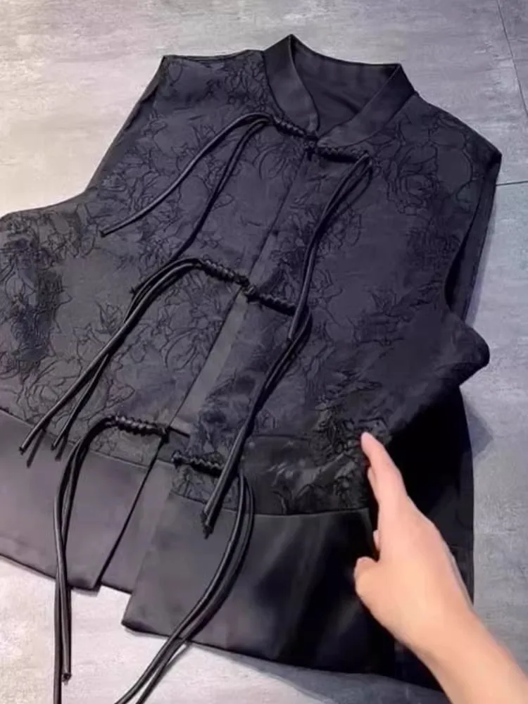 

Новый китайский с вышивкой Svel Jaet, многослойный модный топ для похудения, уменьшающий возраст, высококачественная верхняя одежда