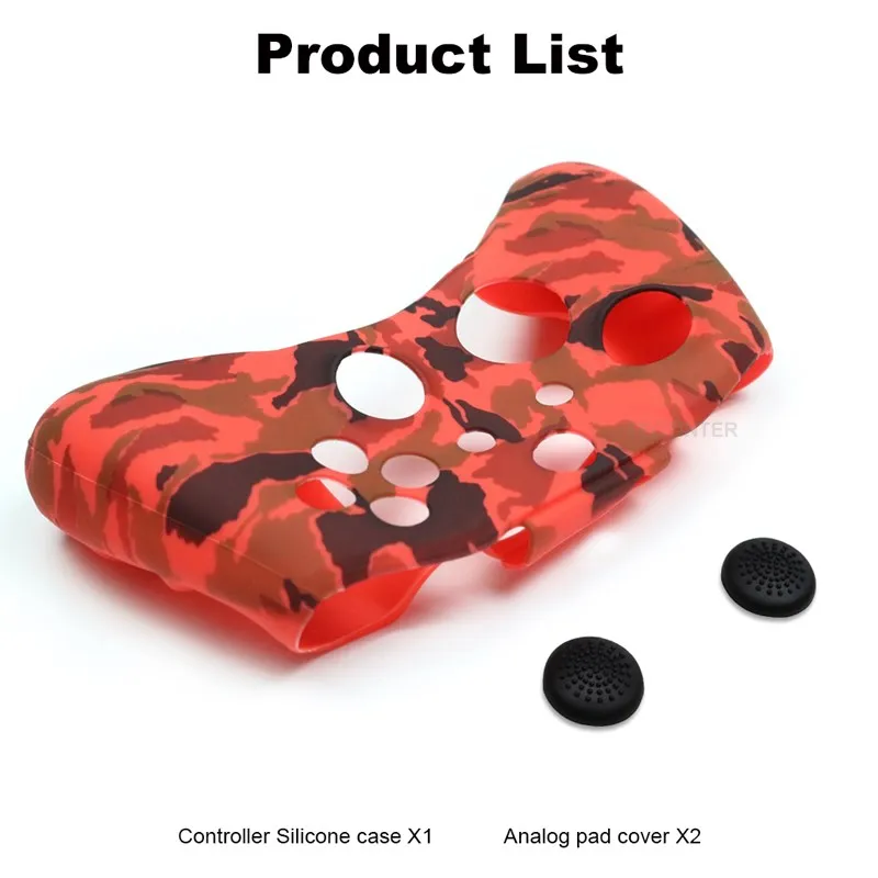 Silikon fall Für Xbox One Schlank Joystick Weichen Schutzhülle Controller Schutz Abdeckung für XBox One X/S Haut Daumen griffe Kappen