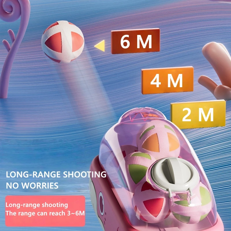 Cartoon Walvis Kleverige Bal Gooi Speelgoedset Kinderen Schieten Bal Gun Dartbord Doel Zachte Kogel Indoor Outdoor Sport Spel Speelgoed